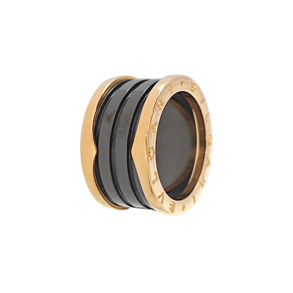 B.ZERO1 18k Rose Gold Ring EU 54