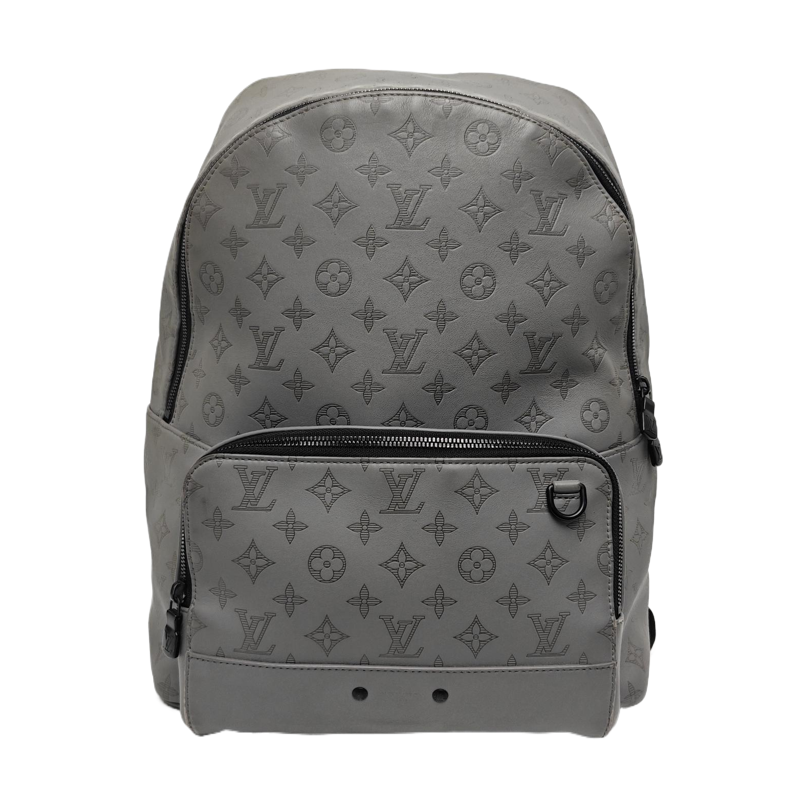 RACER Monogram Calfskin Gray