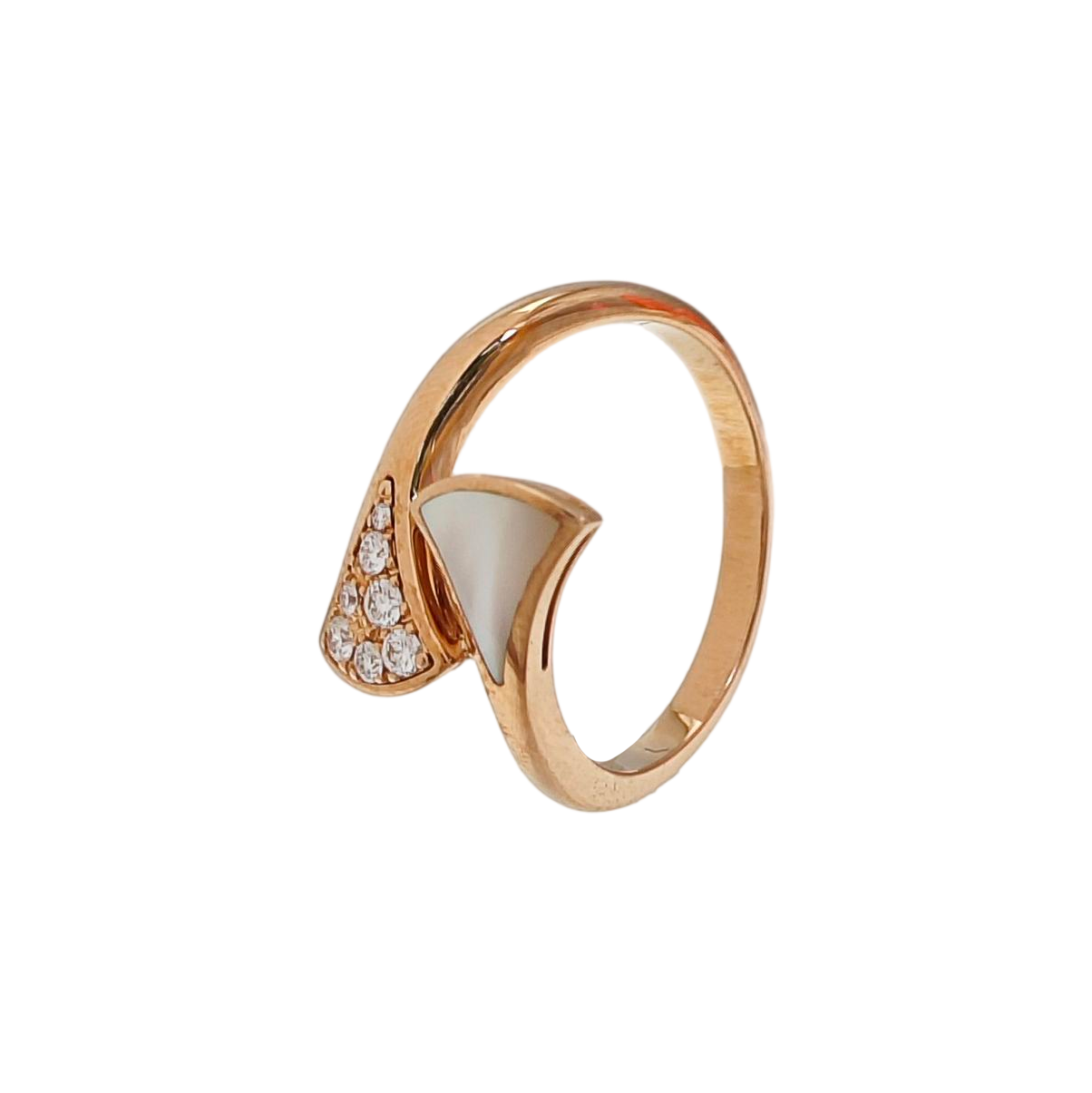 DIVAS' DREAM 18k Rose Gold Ring EU 52