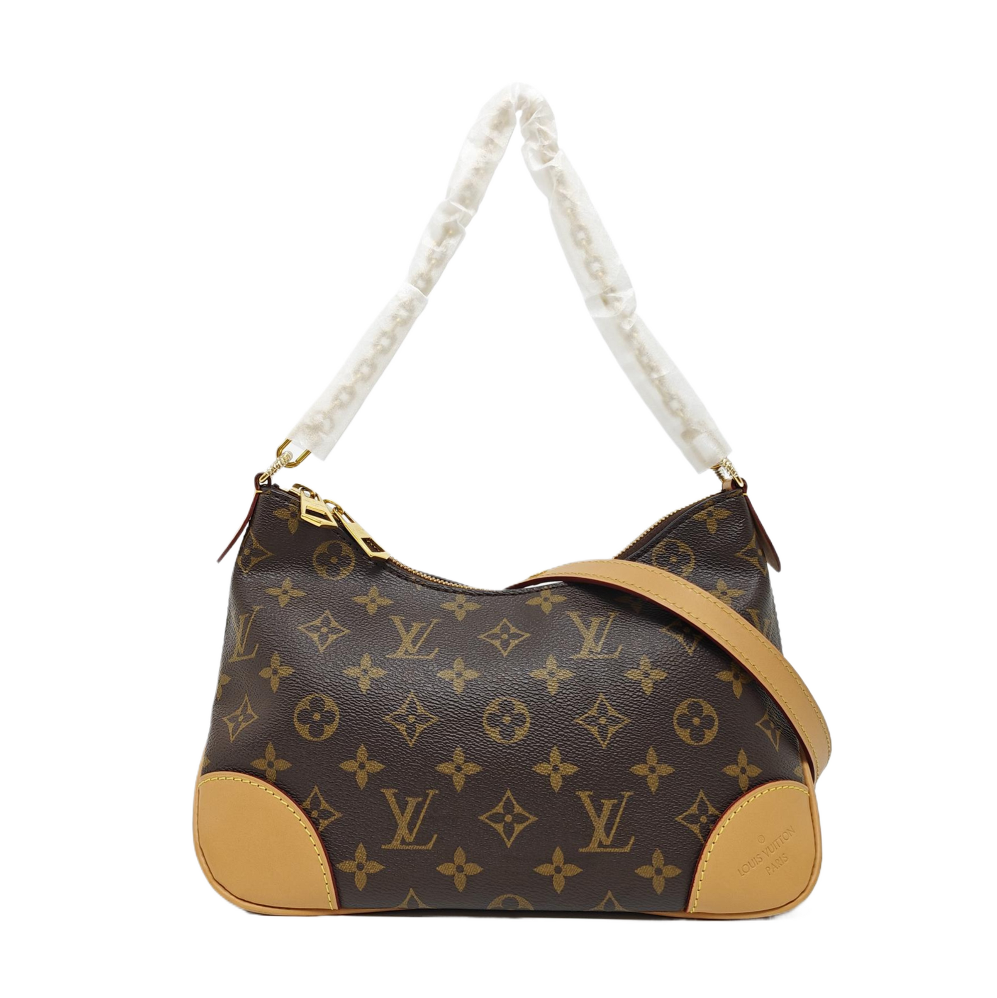 BOULOGNE Monogram Coated Canvas Brown