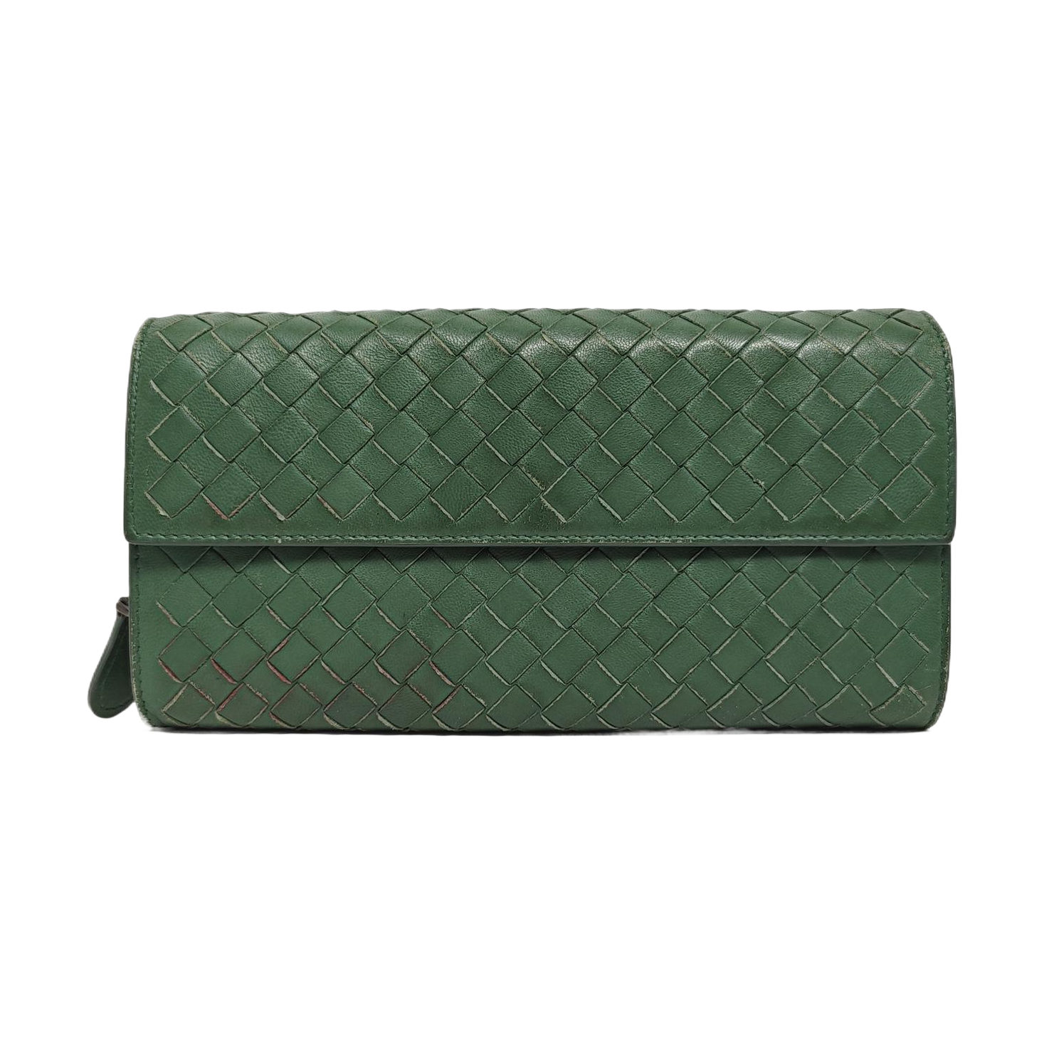 Calfskin Wallet Green