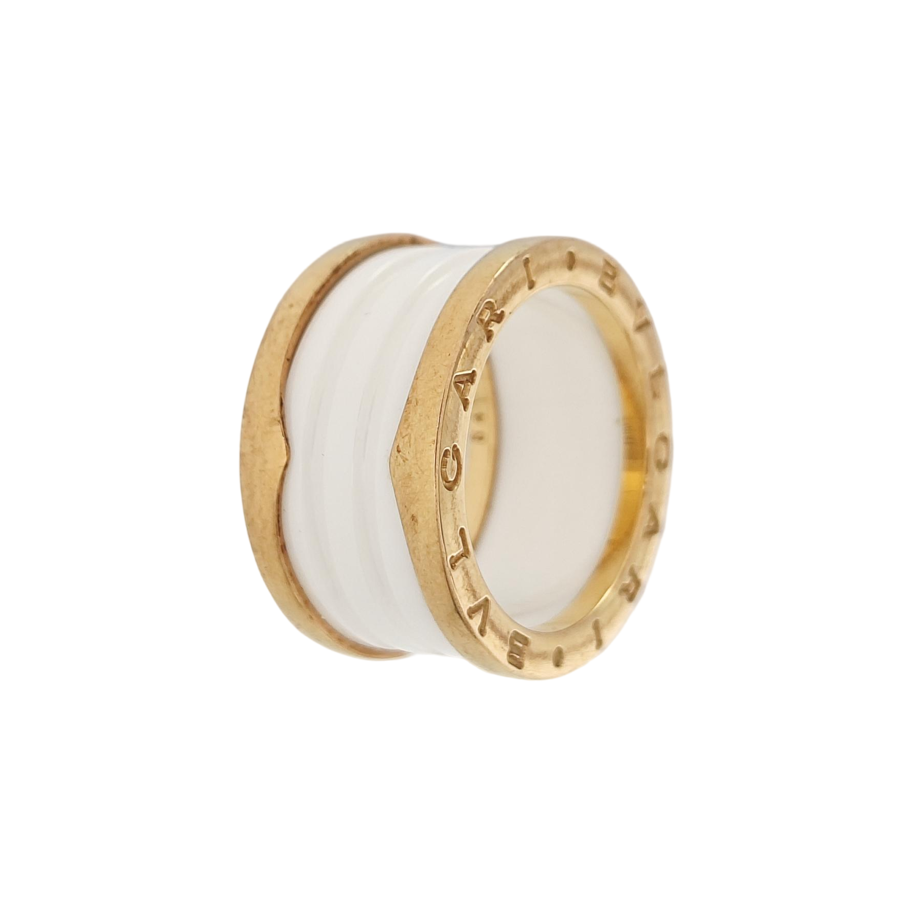 B.ZERO1 18k Rose Gold Ring EU 54