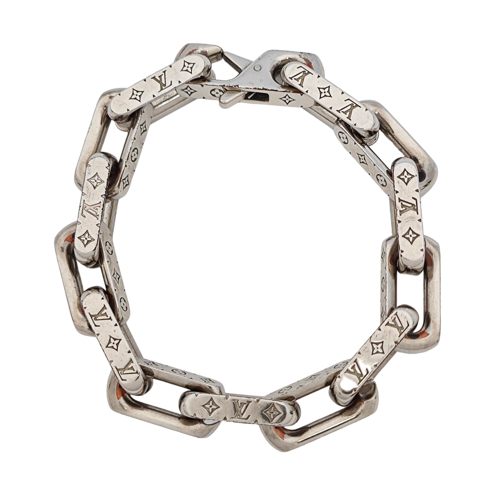 MONOGRAM Metal Silver Bracelet