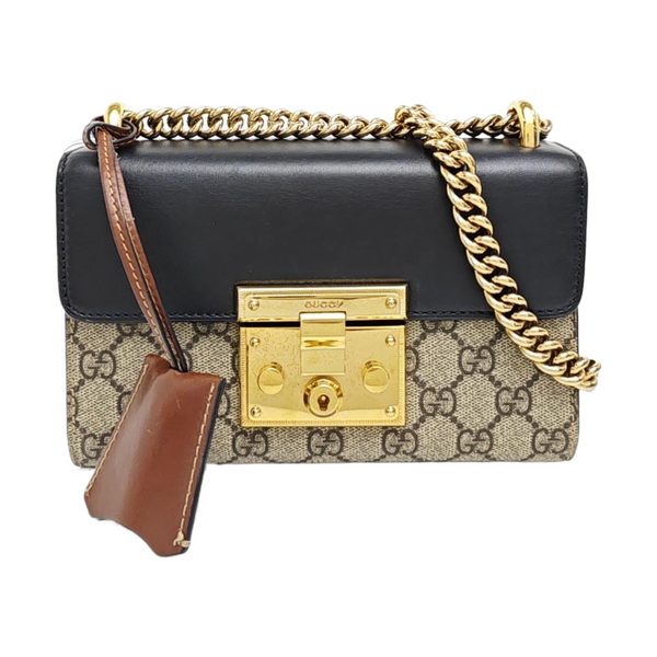 Padlock Small Monogram Coated Canvas Multicolor