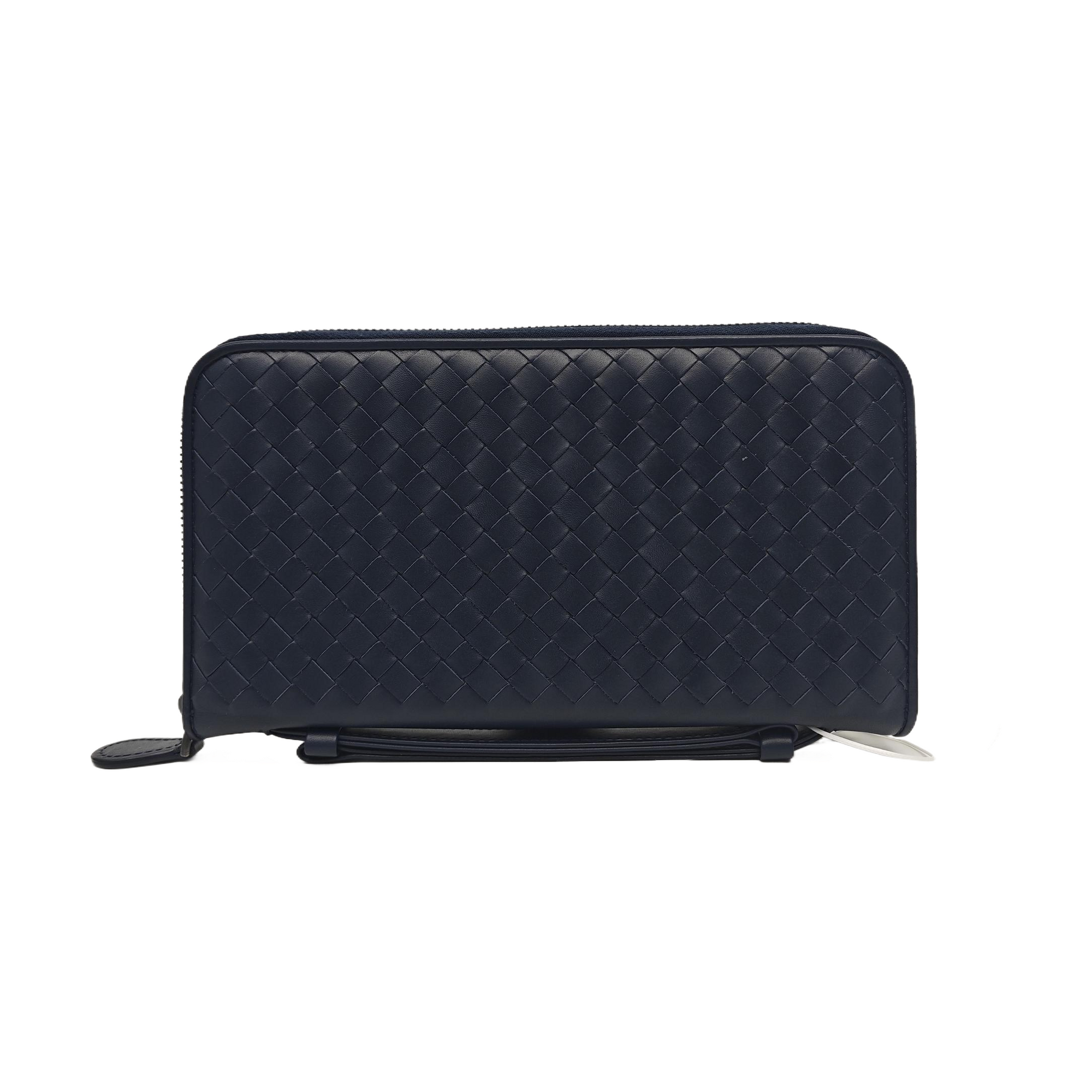 Calfskin Clutch Blue