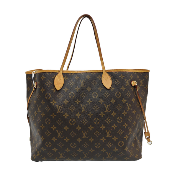NEVERFULL GM Lona revestida Monogram Marrón