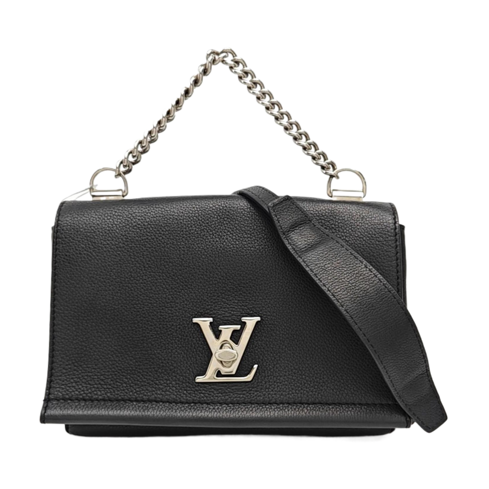 LOCKME BB Calfskin Black