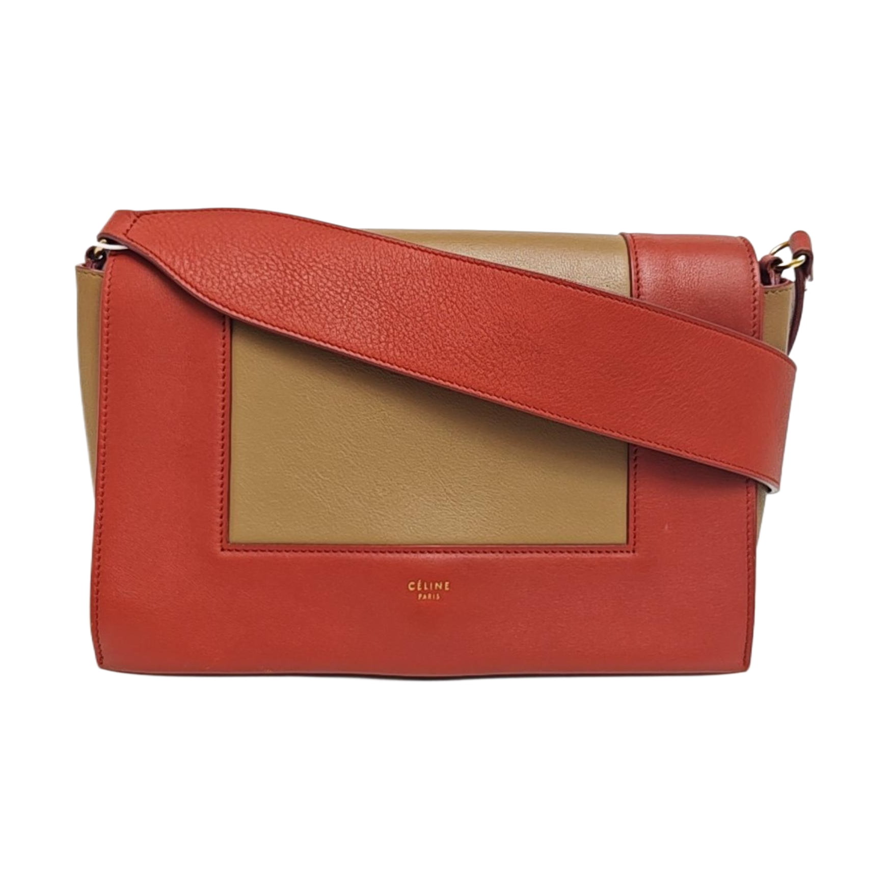 FRAME Medium Calfskin Brown