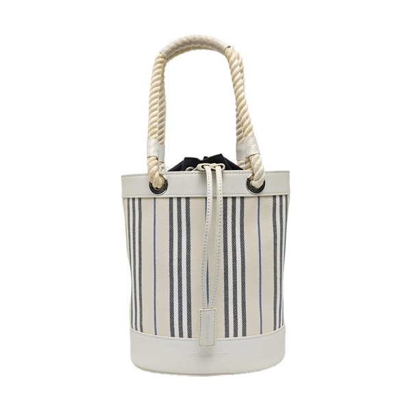 Canvas Bucket Bag Beige