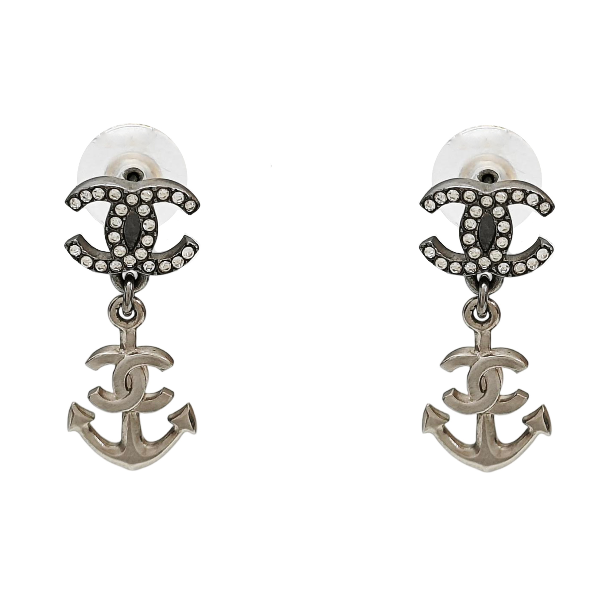 Metal Silver Stud Earrings