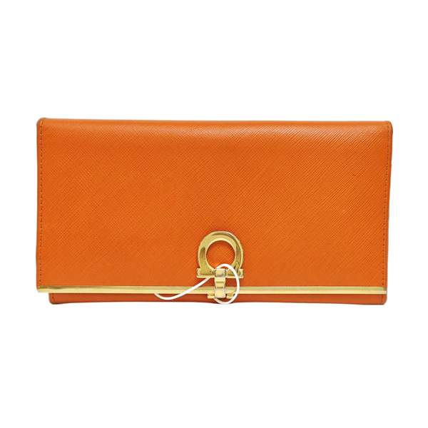 Gancini Calfskin Orange