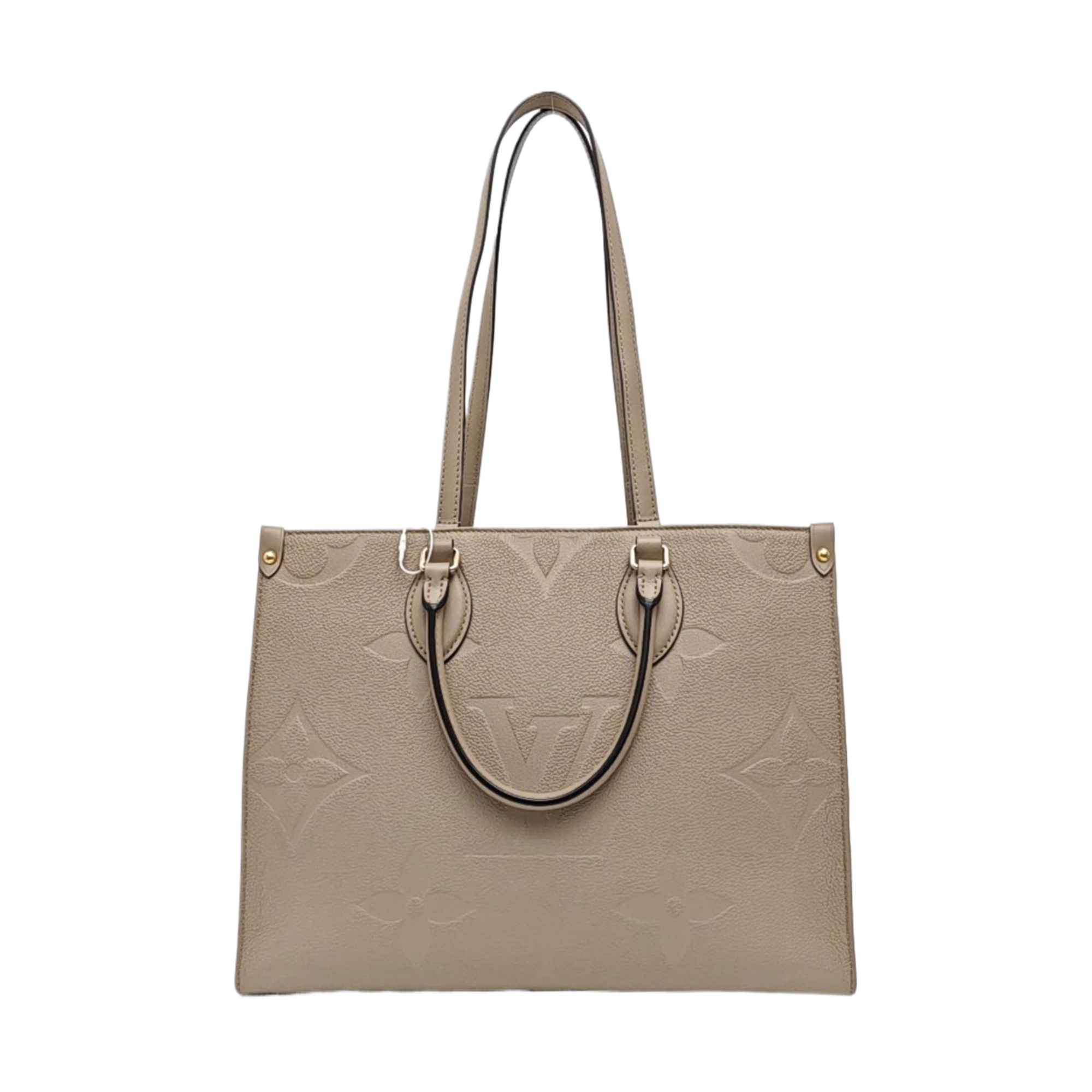 ONTHEGO MM Monogram Calfskin Gray