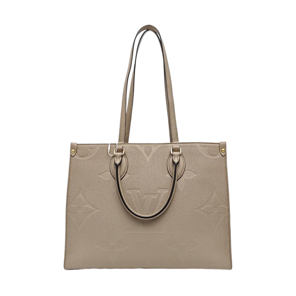 ONTHEGO MM Monogram Calfskin Gray