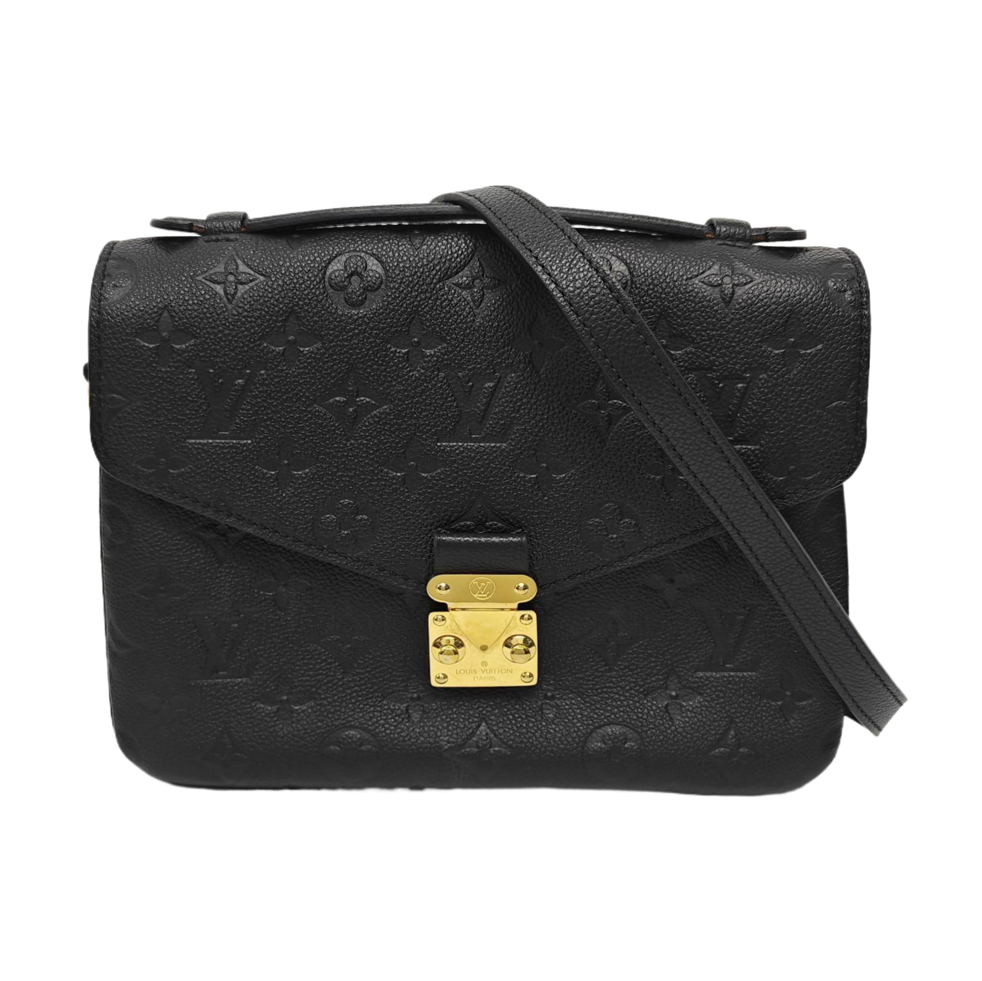 MÉTIS MM Monogram Calfskin Black