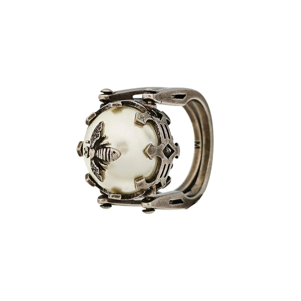 Metal Gray Ring EU 51