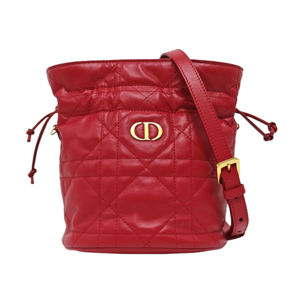 Miss Caro Cannage Lambskin Red