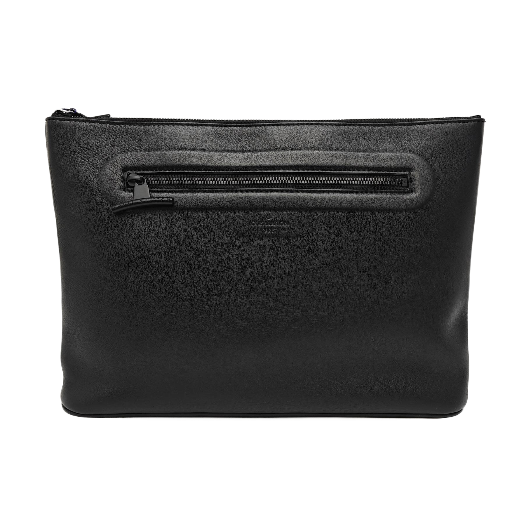 Calfskin Clutch Black