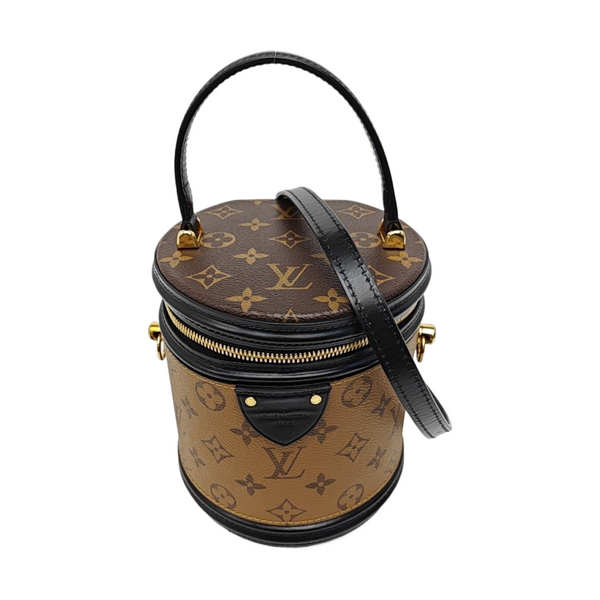 CANNES PM Monogram Coated Canvas Brown