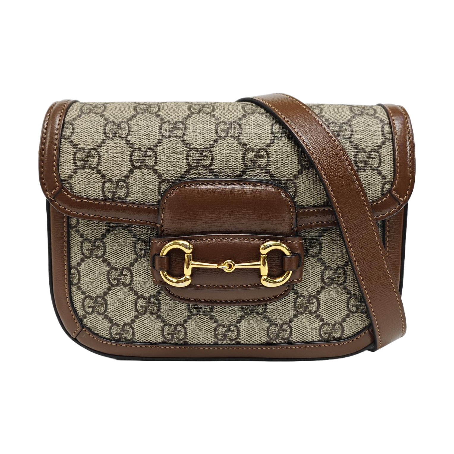 Horsebit 1955 Mini Coated Canvas Beige