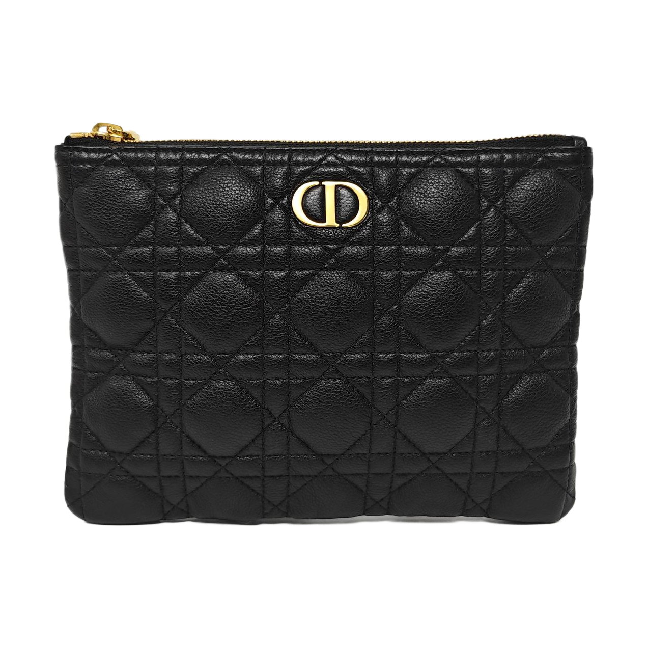 Dior Caro Large Calfskin Black