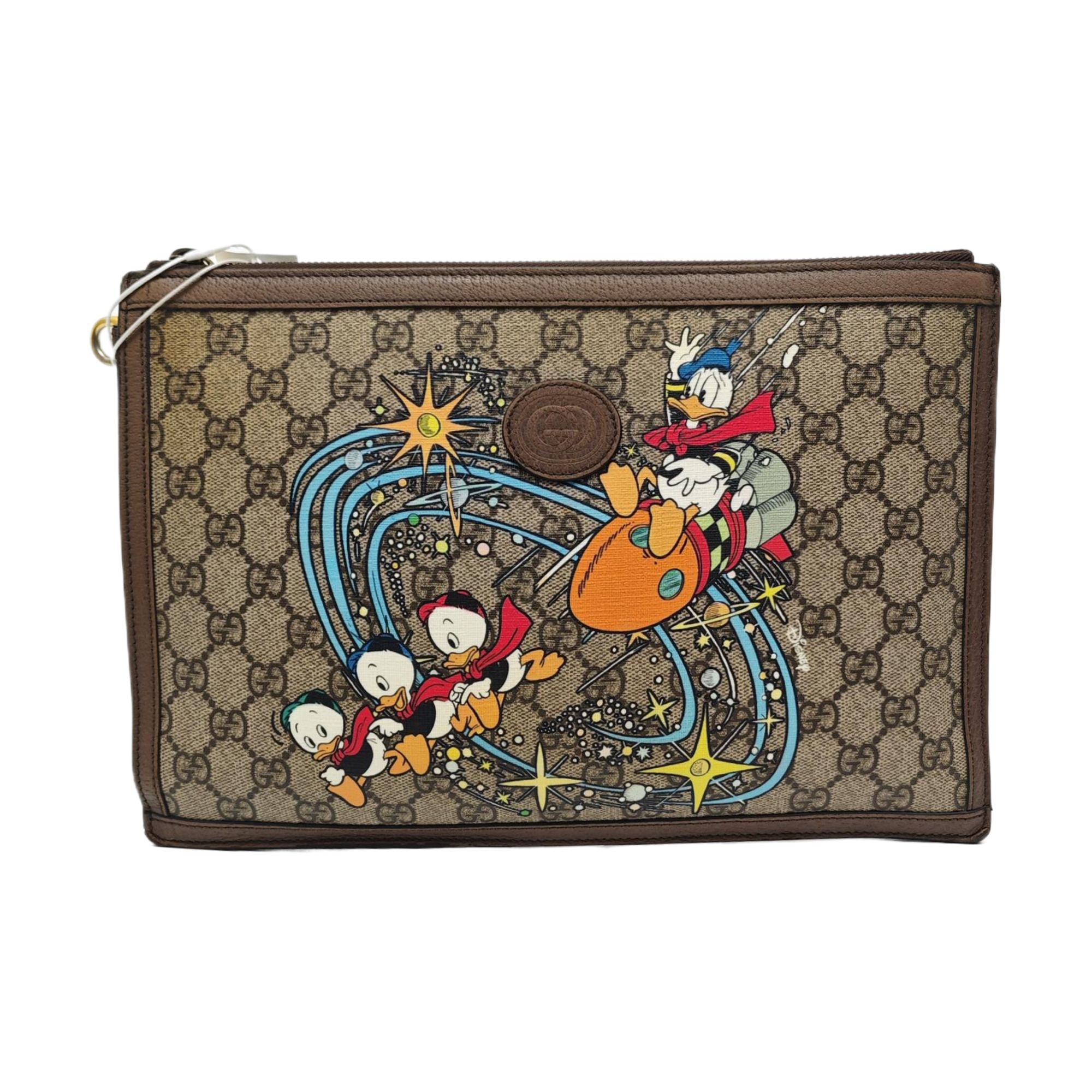 Disney X Gucci Monogram Coated Canvas Beige