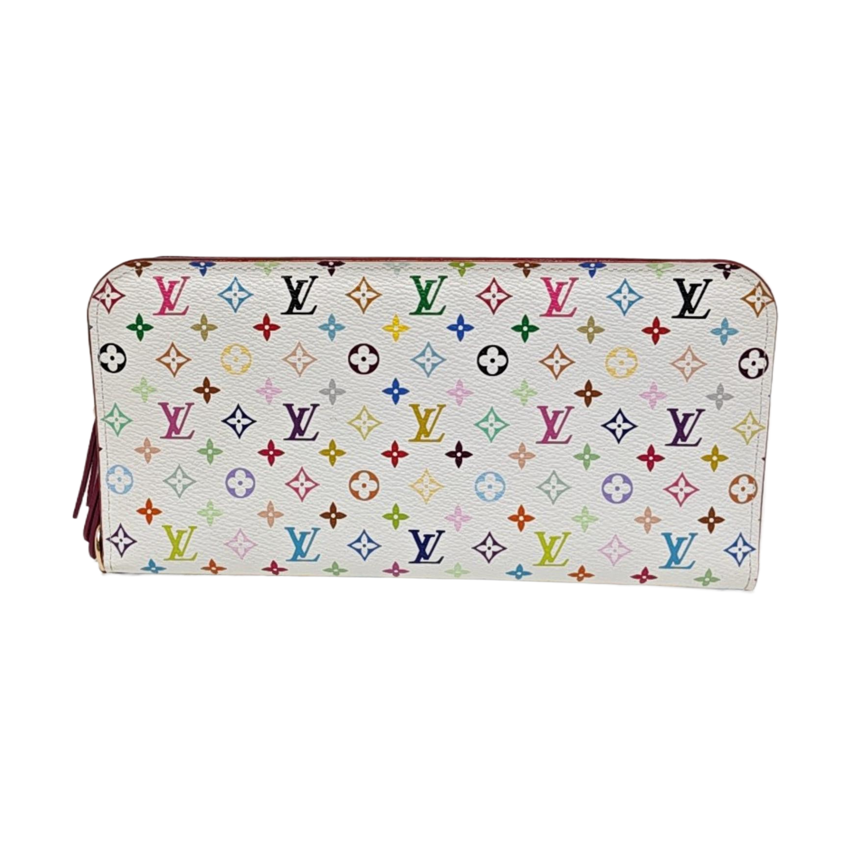 LV × TM INSOLITE Monogram Coated Canvas White Wallet