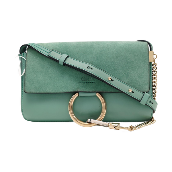 Faye Small Calfskin Green