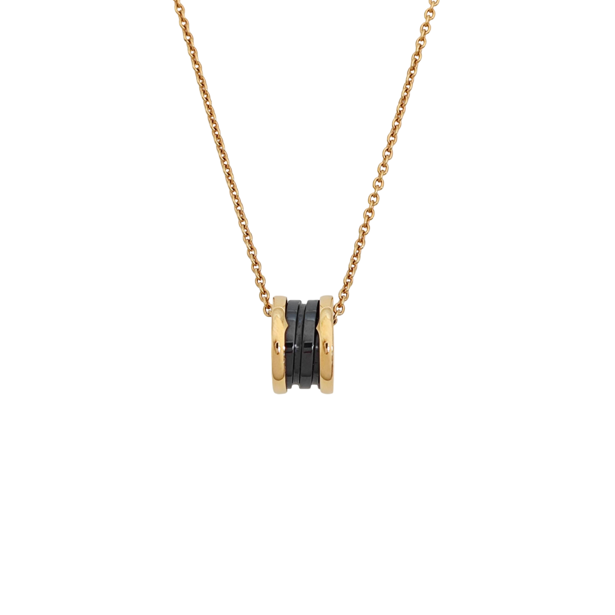 B.ZERO1 18k Rose Gold Necklace