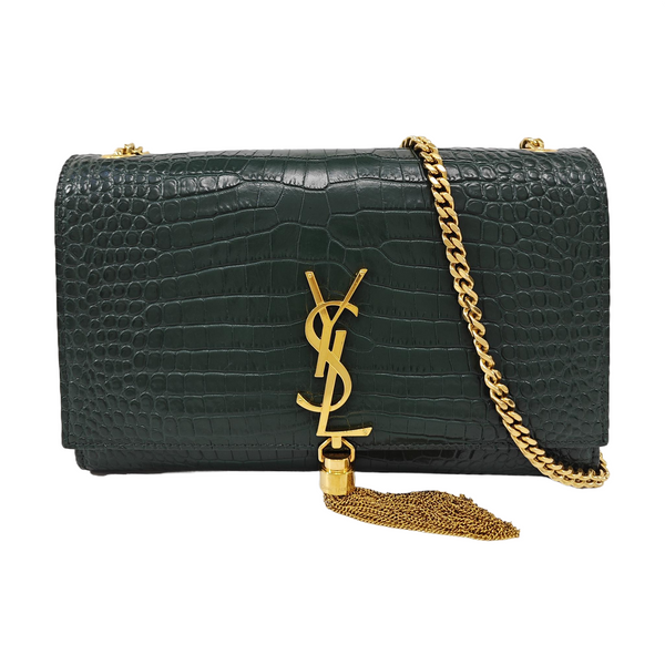 KATE Medium Calfskin Green