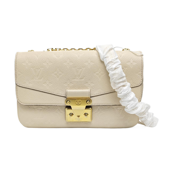 MARCEAU Monogram Calfskin White
