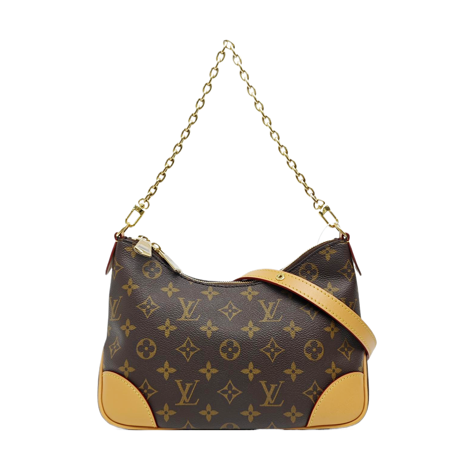 BOULOGNE Monogram Coated Canvas Brown