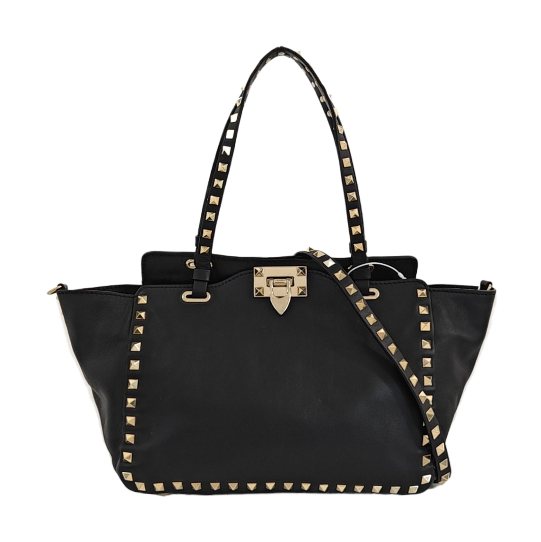 Calfskin Shoulder Bag Black