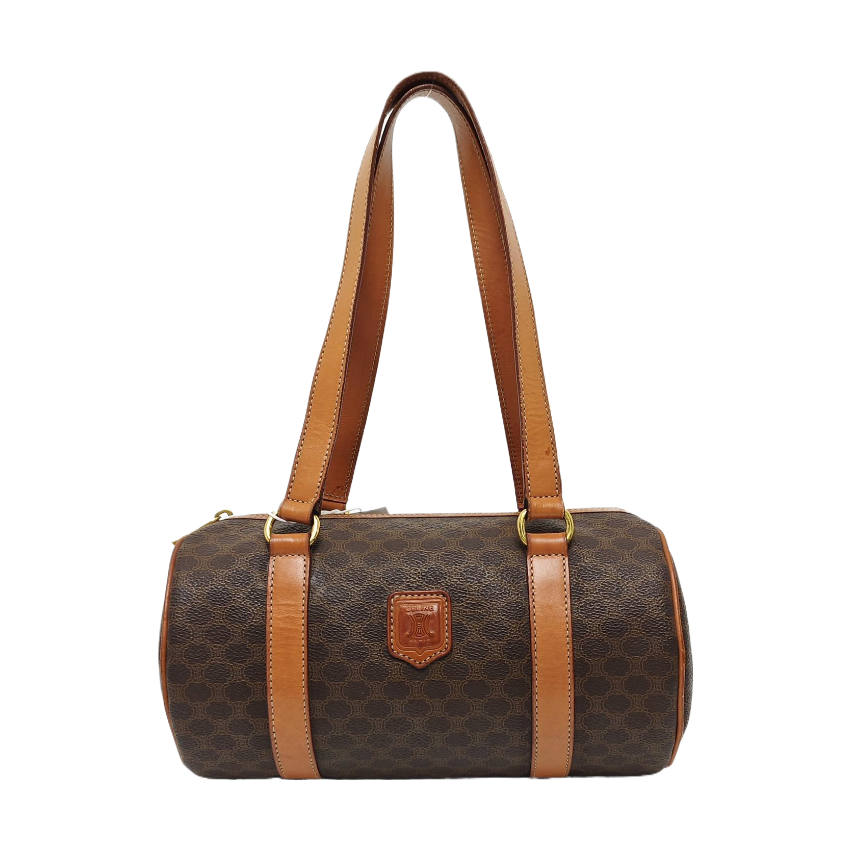 MACADAM BOSTON Coated Canvas Brown