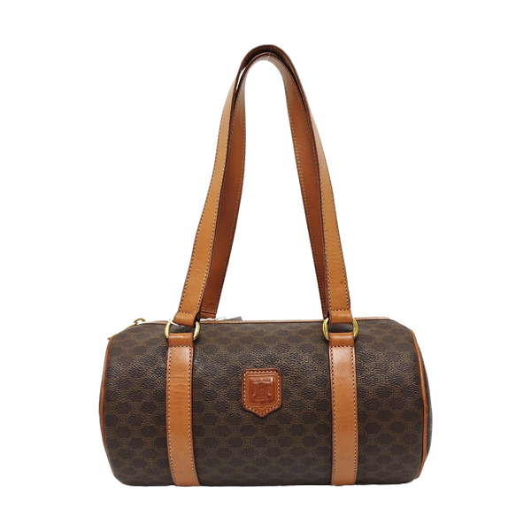 MACADAM BOSTON Coated Canvas Brown