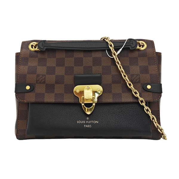 VAVIN PM Damier Ebene Coated Canvas Brown
