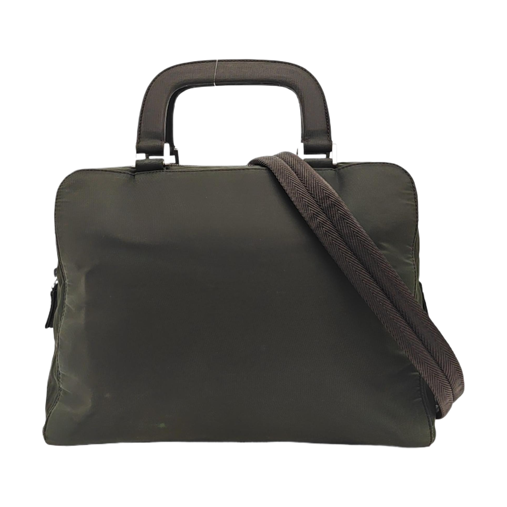 Nylon Tote Bag Green