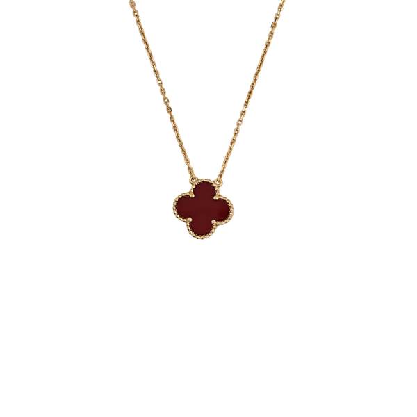Vintage Alhambra 18k Gold Necklace