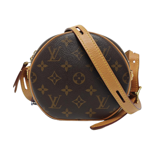 BOITE CHAPEAU PM Monogram Coated Canvas Brown