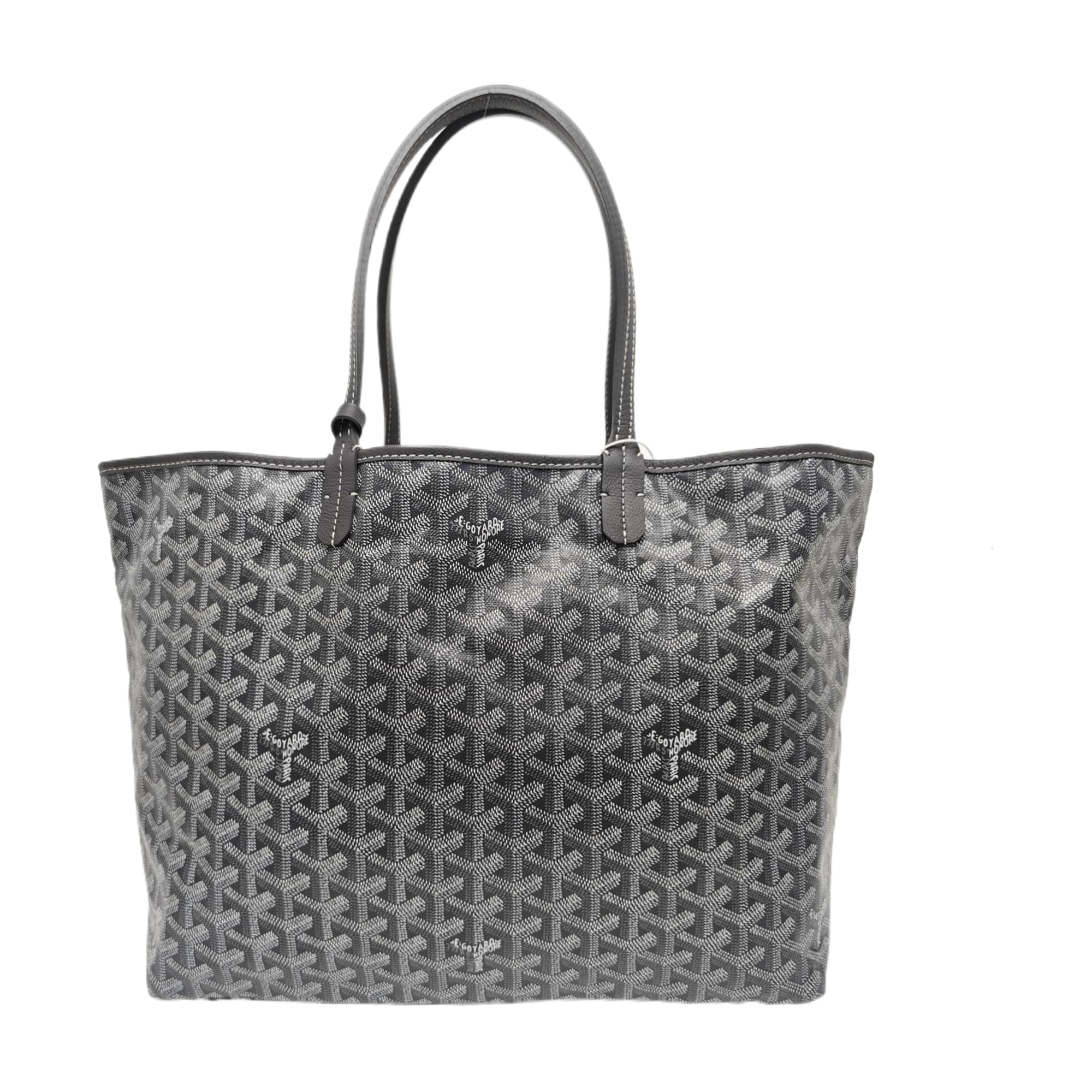 Saint Louis PM Coated Canvas Gray