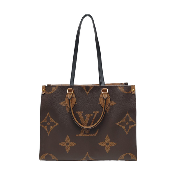 ONTHEGO MM Monogram Coated Canvas Brown