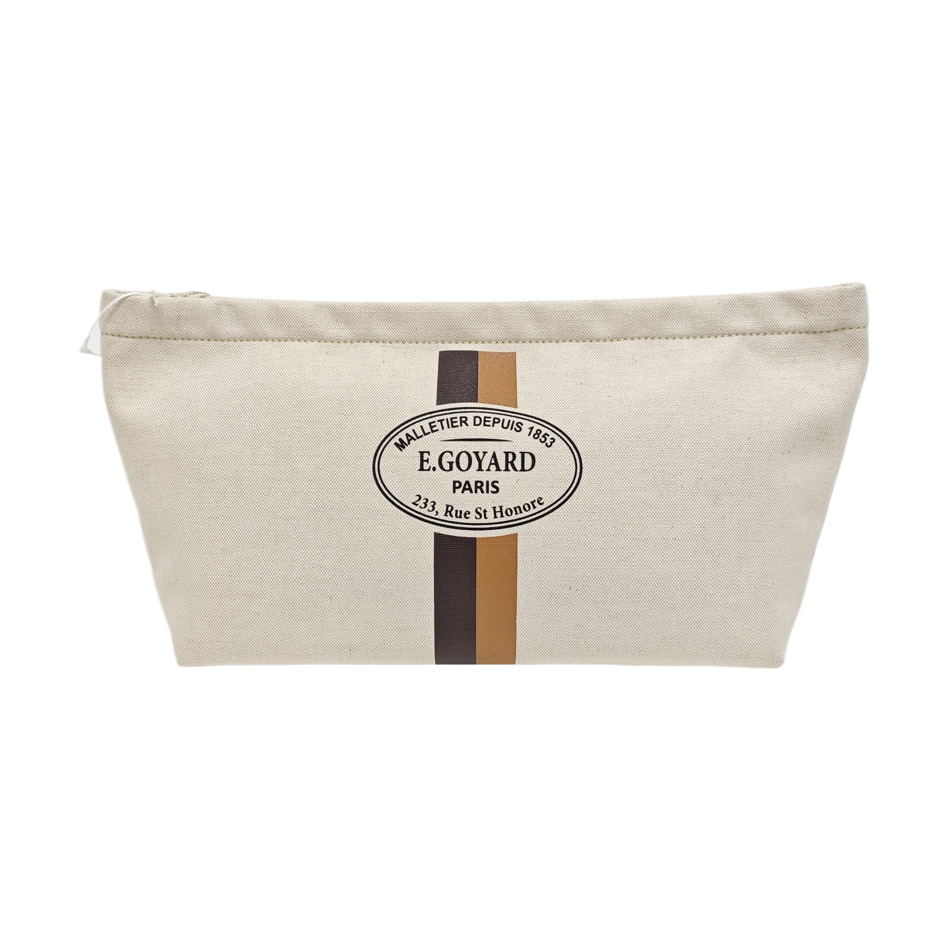 Canvas Clutch White