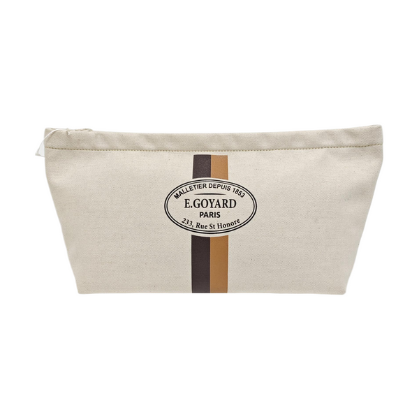 Canvas Clutch White