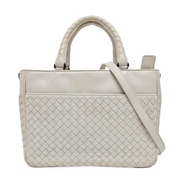 Lambskin Tote Bag White