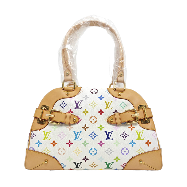 LV × TM CLAUDIA Monogram Coated Canvas White
