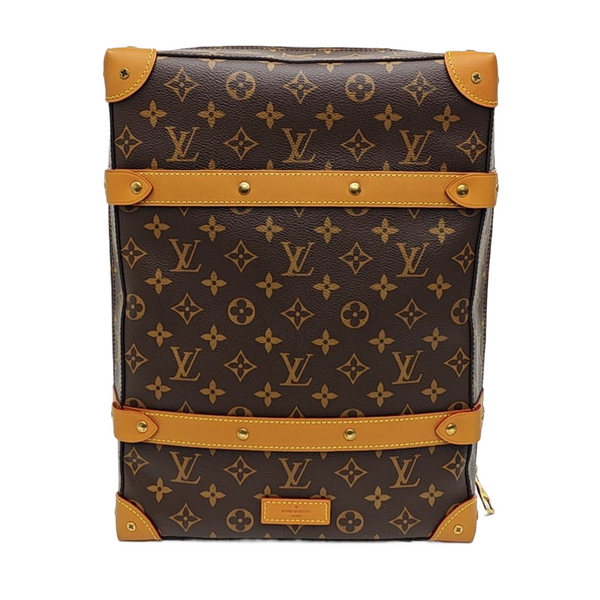 SOFT TRUNK PM Monogram Coated Canvas Brown