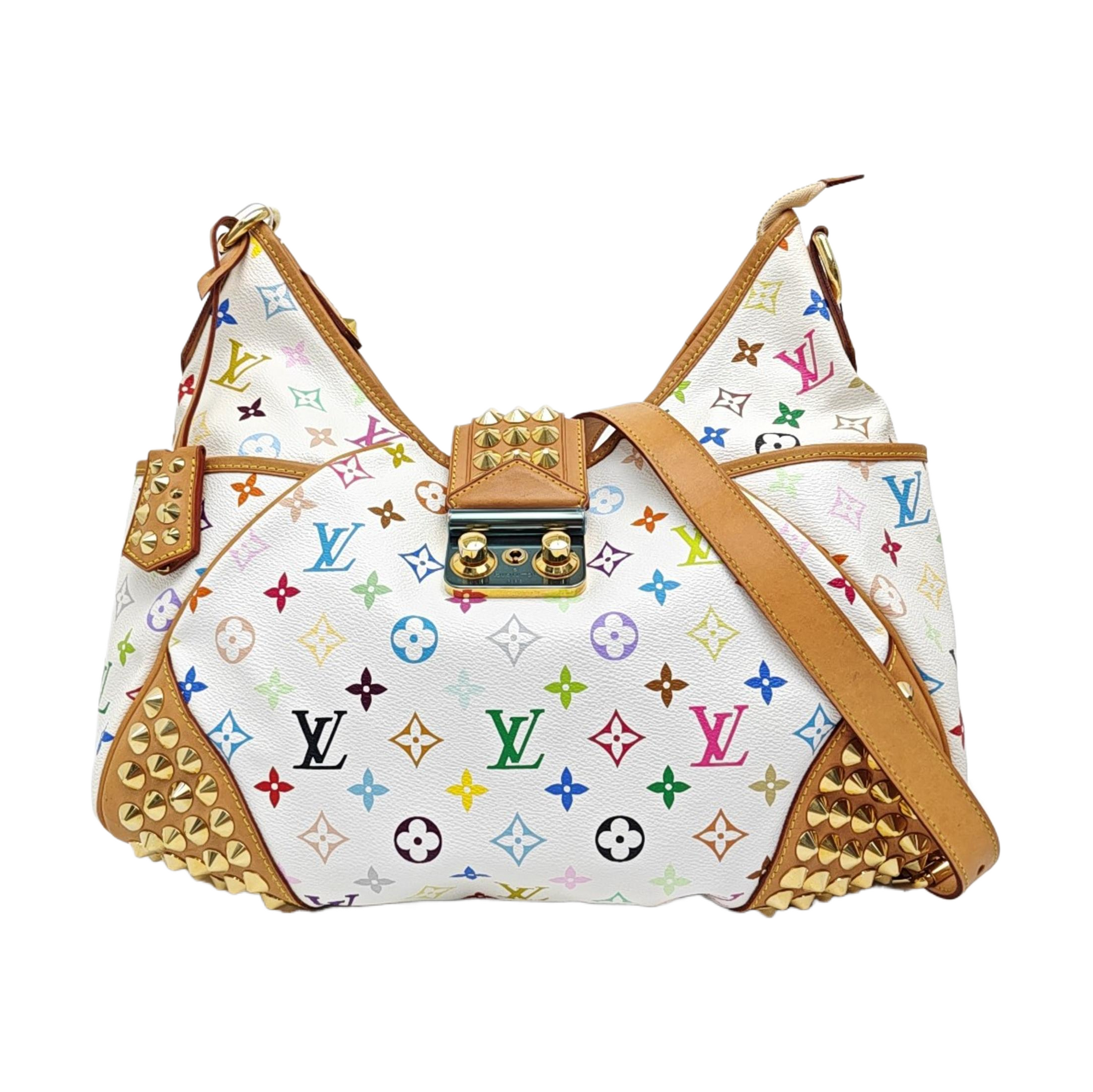 LV × TM CHRISSIE Monogram Coated Canvas White