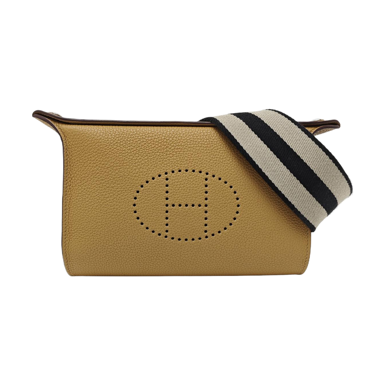 Calfskin Shoulder Bag Brown