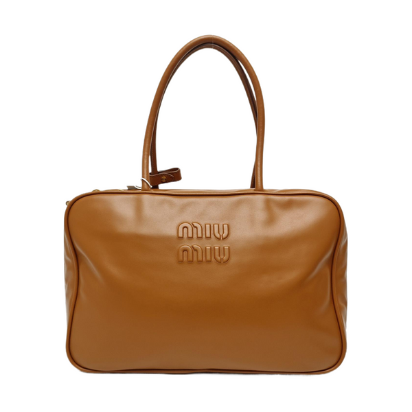 Beau Large Calfskin Brown