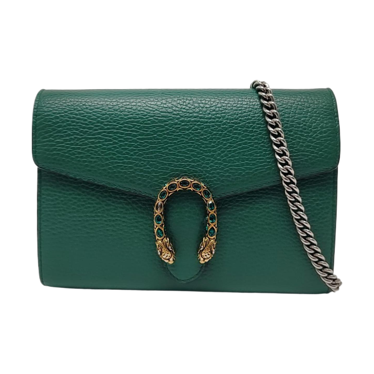 Authenticated pre-owned  Dionysus Mini Calfskin Green - Crossbody Bag at Looply