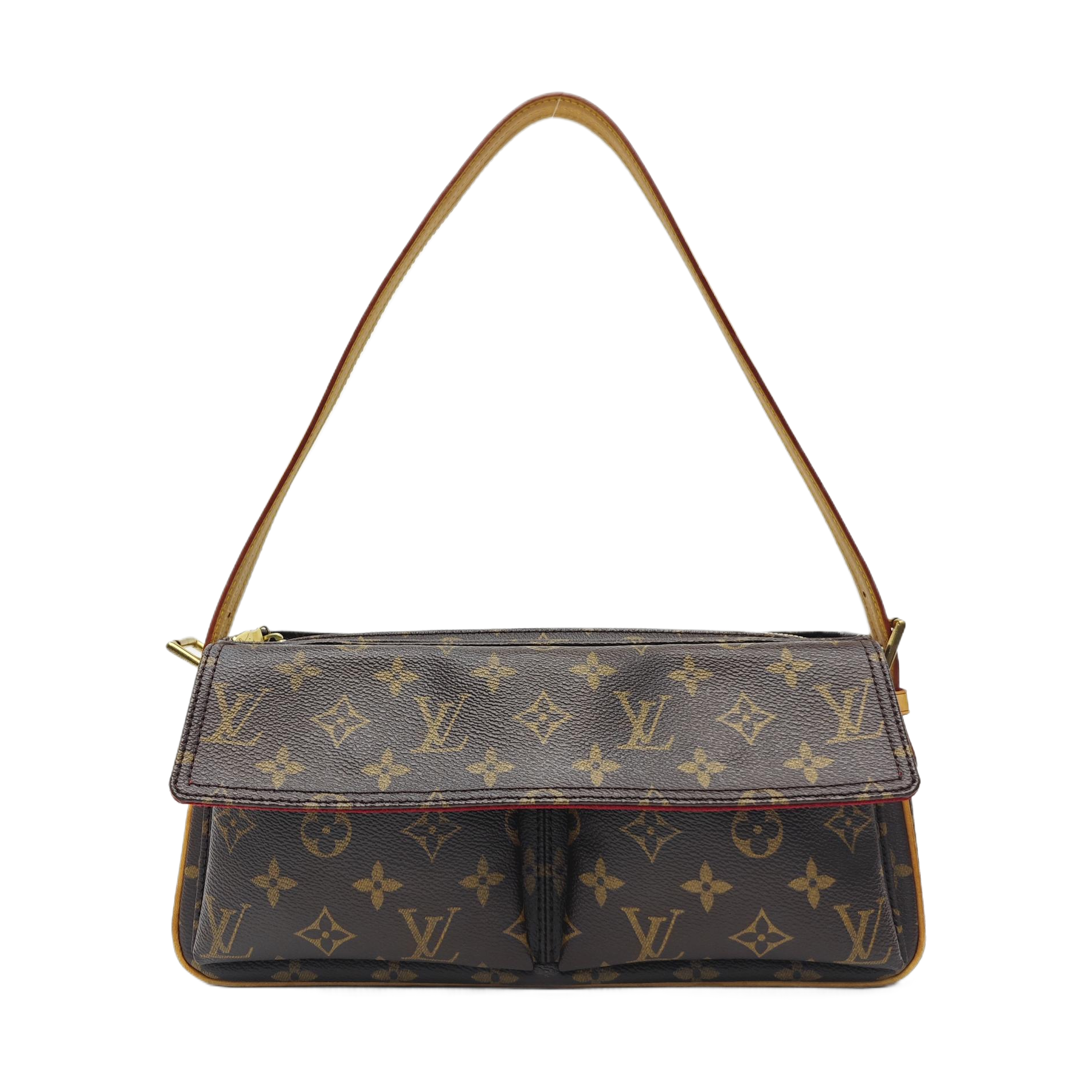 VIVA CITE Monogram Coated Canvas Brown